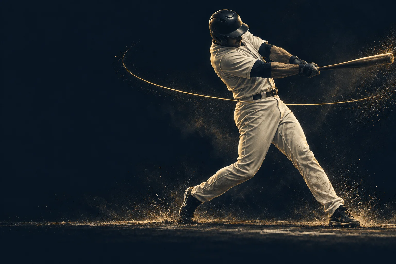 Illustrated hitter used to explain a sample coaching cue